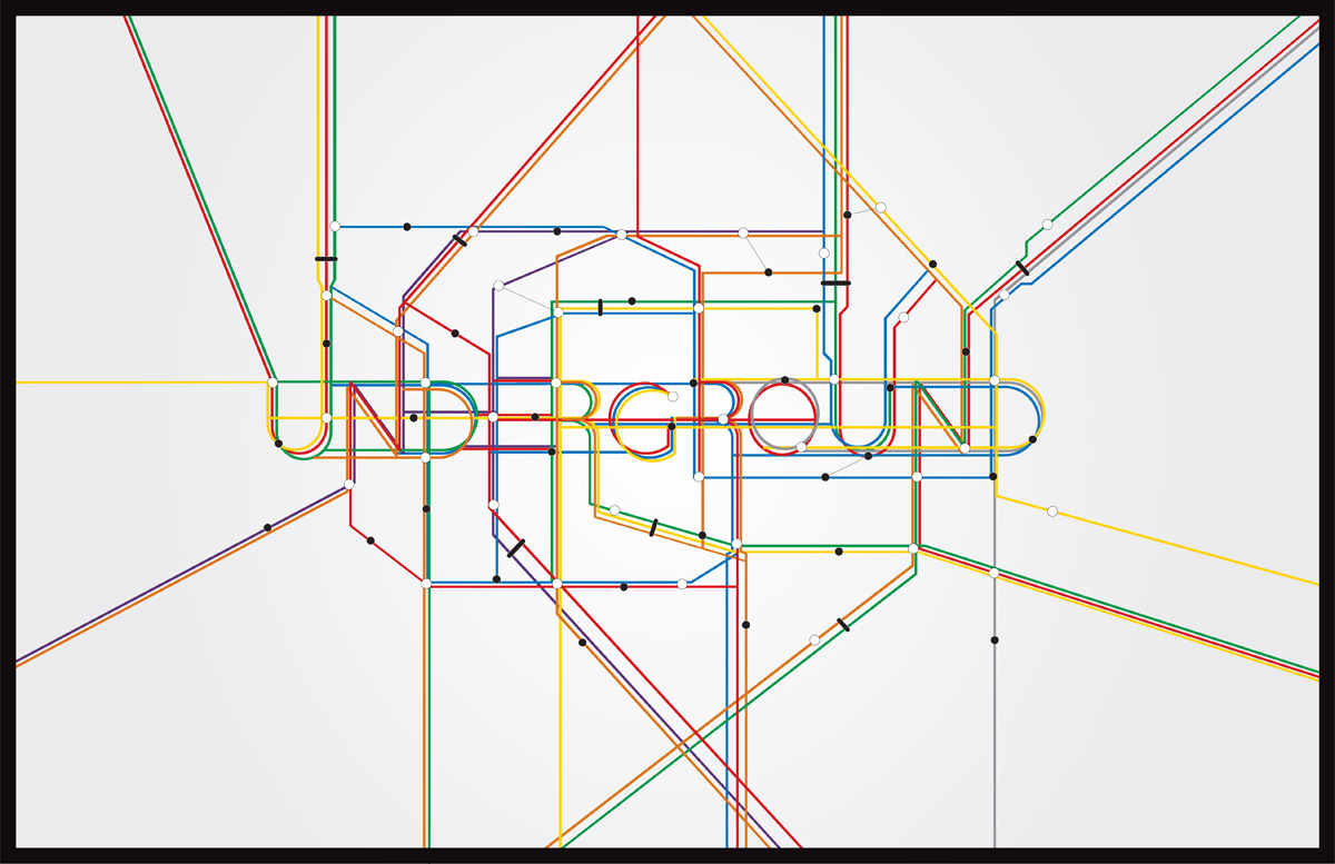Underground Typography