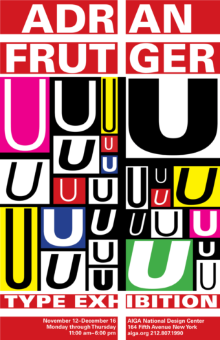 Adrian Frutiger Posters