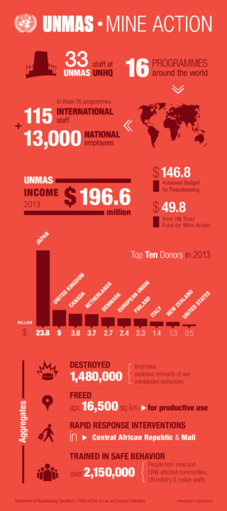 Mine Action Infographic